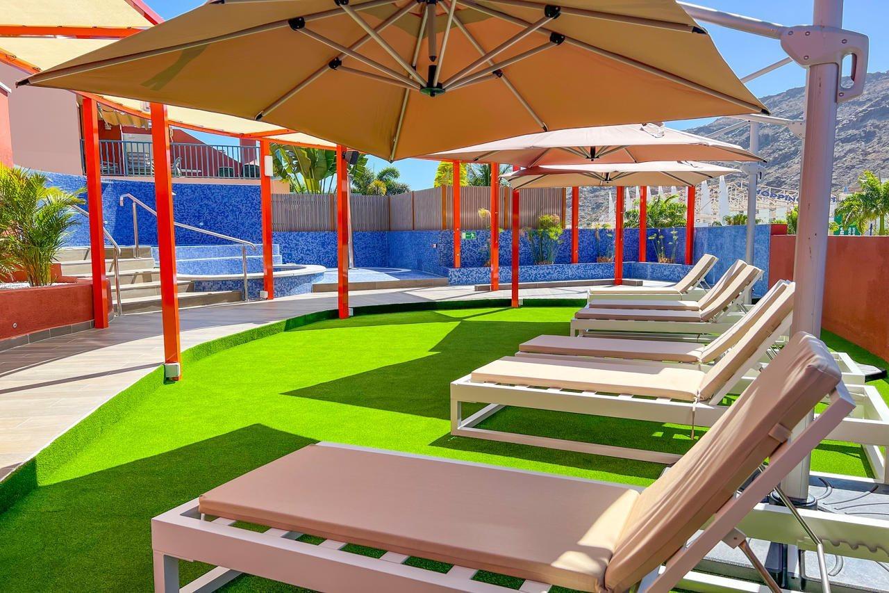Apartamentos Cordial Mogan Valle 푸에르토 데 모간 외부 사진